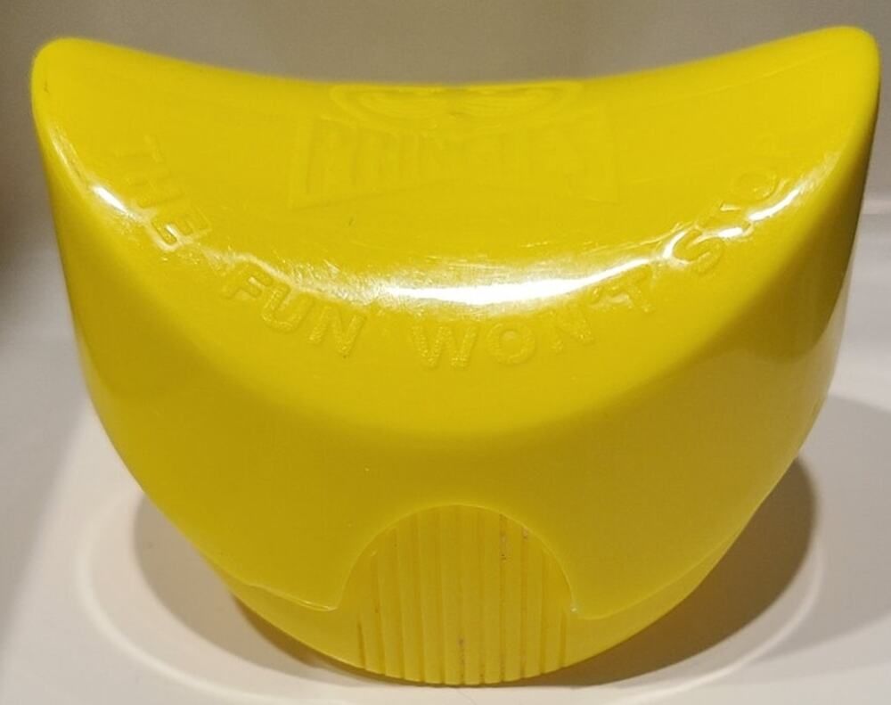 Vintage Pringles Chips Snack Container Yellow Retro 1990s Once You Pop Fun Y2K